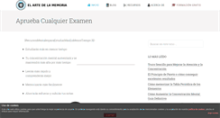 Desktop Screenshot of elartedelamemoria.org